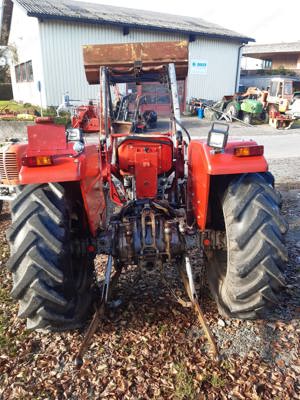 MF 148 Multipower mit Stoll Frontlader Bild 5