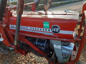 MF 148 Multipower mit Stoll Frontlader