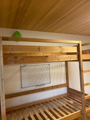 Etagenbett (Stockbett) Massive Vollholz 200x90 cm Bild 2