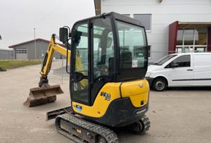 Yanmar SV 18 Minibagger Bagger mit Löffelpaket Kabine Bild 2