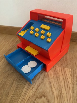 Spielekasse Kaufmannsladen Kinderkasse Supermarkt Bild 2