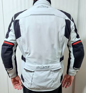 Motorradjacke Büse Grado Textil, Herren, Größe 52 L, schwarz hellgrau Bild 3