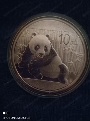 1unze feinsilber Panda Bild 2