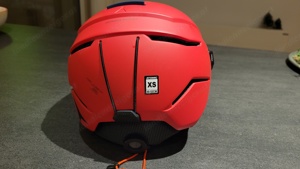 Atomic Skihelm rot Grösse XS mit Visier Bild 4