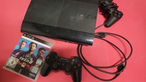 PS 3 Konsole, 3 Controller,  Fifa 19 Bild 3