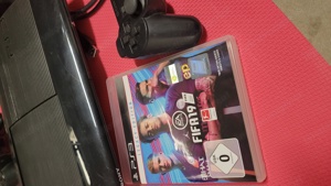 PS 3 Konsole, 3 Controller,  Fifa 19 Bild 2