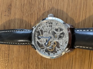 Schäffler&Söhne Skelett Uhr 