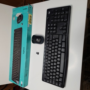 LOGITECH MK270, Tastatur & Maus Set, kabellos, Schwarz Bild 5