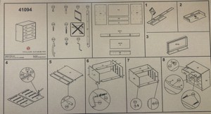 Kommode neu u. originalverpackt