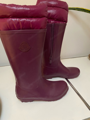 Regenstiefel mit Wadenwärmer Moncler Bild 2