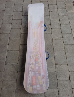 Snowboard 150cm mit Bindung  Bild 2