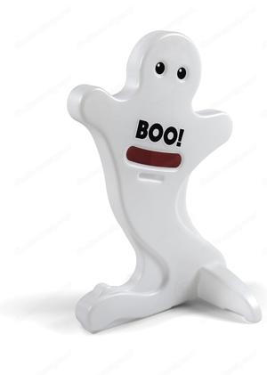 Warnfigur Warnschild Ghost Neu OVP Hingucker Kinder