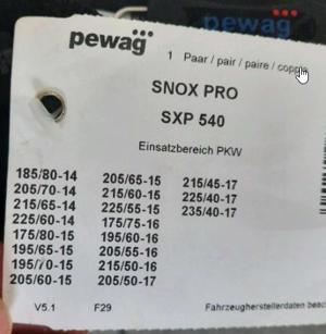 Schneeketten Pewag Snox SXP 540 Bild 4