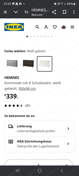 ikea Hemmes Komode