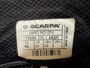 Scarpa Herren Wanderschuhe - Rapid Mid GTX Bild 4