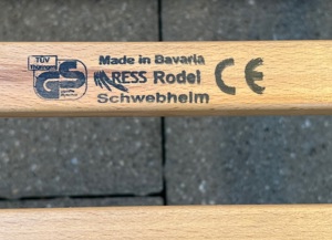 Holz Rodel Ress Bild 2