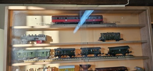 Setzkasten mit alten Eisenbahnen Bild 5