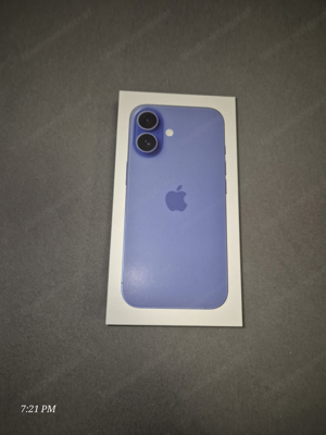 Ungeöffnet IPhone nagelneu 16 128GB blau