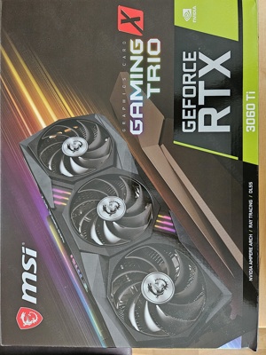 MSI RTX 3060 TI Gaming X Trio 8GB