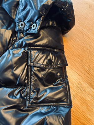 warme jacke schwarz Bild 5