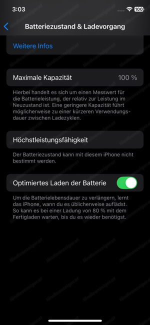 iPhone 11 Pro, 64 GB, Akku 100% Kapazität Bild 3