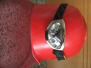 Stirnlame Stirn Lampe sehr gut Bild 2