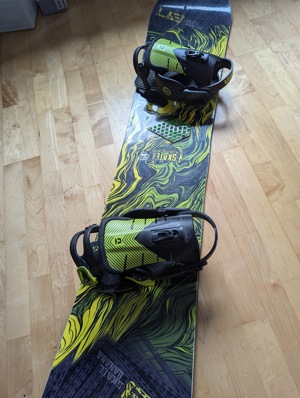 Snowboard LibTech Skate Banana mit Union XL