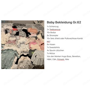 Baby Bekleidung Gr62 - second hand