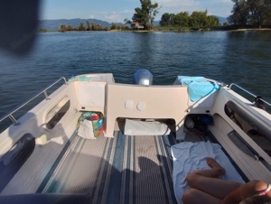Motorboot mit HONDA BF100 Bild 7