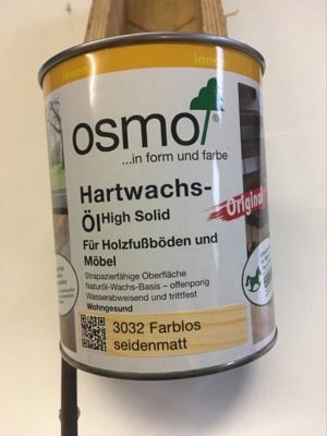 Osmo Hartwachsöl farblos