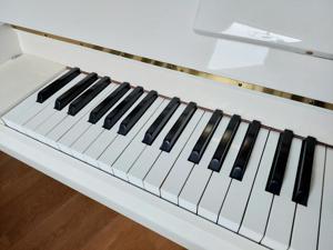 Piano weiß - Klavier Bild 3