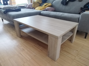 Couchtisch, Beistelltisch, Holzfunier Bild 3