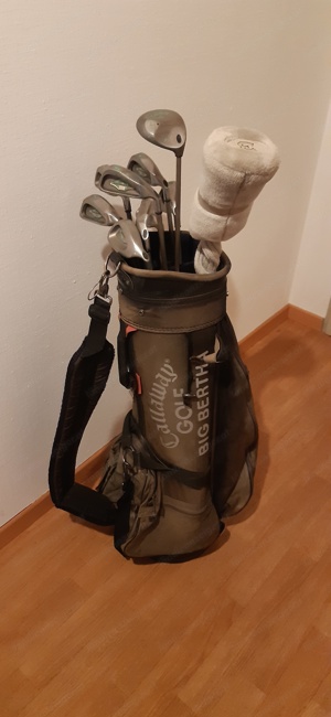 Golfsack mit Schläger Bild 3