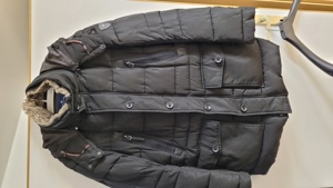 Winterjacke Tom Taylor schwarz, XL 