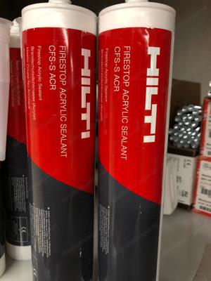 Hilti Acryl Brandschutzsilikon weiß 6 Kartuschen