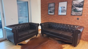 Chesterfield Sofa 2er Set