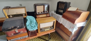 Radio, Schreibmaschinen  Antik Bild 2