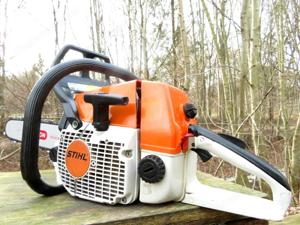 Motorsäge * top revidierte Stihl 034 AV Super * - 4,5 PS - 45 cm Schwert Bild 4