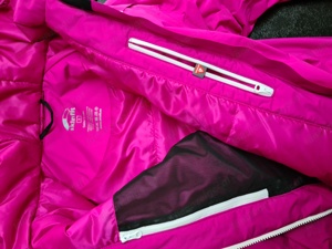 Damen Freizeit Wander Winterjacke (ultraleicht) - Skinfit Caldo Scudo - Frabe: MAGENTA - Größe S Bild 5