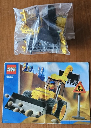 Lego 4667, Bagger