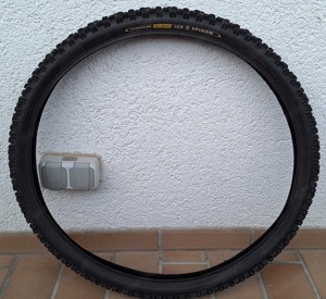 MTB Spike Reifen 26 Zoll Schwalbe ICE Spiker,  Vorderrad Spikereifen inklusive Laufrad Bild 2