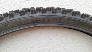 MTB Spike Reifen 26 Zoll Schwalbe ICE Spiker,  Vorderrad Spikereifen inklusive Laufrad Bild 7