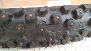 MTB Spike Reifen 26 Zoll Schwalbe ICE Spiker,  Vorderrad Spikereifen inklusive Laufrad Bild 8