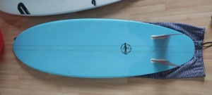 Surfbrett 5'11" Duofin ca. 34l Bild 2