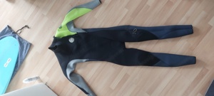 Wetsuit Ripcurl Flashbomb 4 3 + Fell, Größe MT