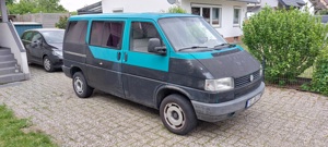 VW T4 Camper 2,4l Diesel 78PS Womo Zulassung 5 Sitze Bild 2