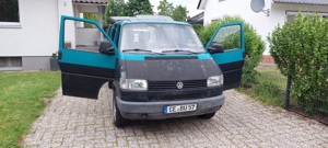 VW T4 Camper 2,4l Diesel 78PS Womo Zulassung 5 Sitze Bild 3