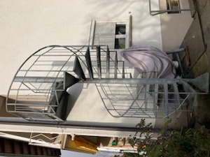 Wendeltreppe für Außen zu verkaufen Bild 2