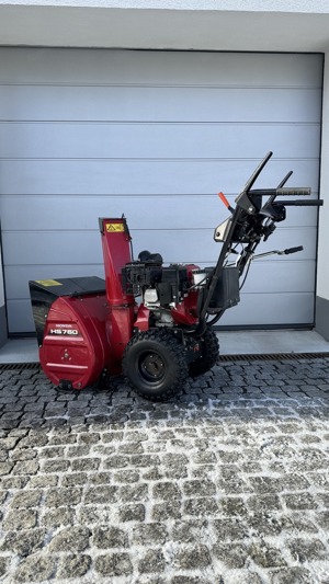 Schneefräse Honda HS 760 mit E Starter Bild 3