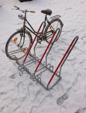 Fahrradständer mit Anlehnbügel